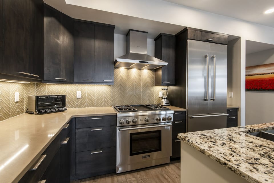 Breathtaking gourmet kitchen