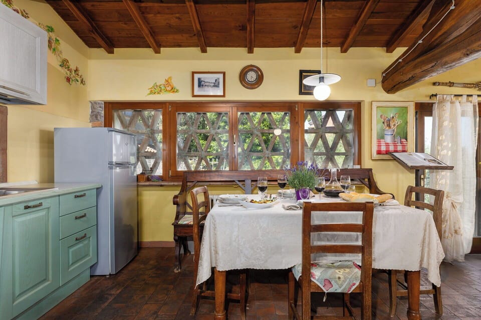 Dining Room, Kitchen