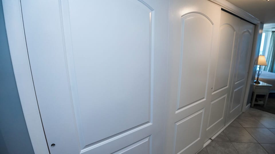 Master bedroom hallway