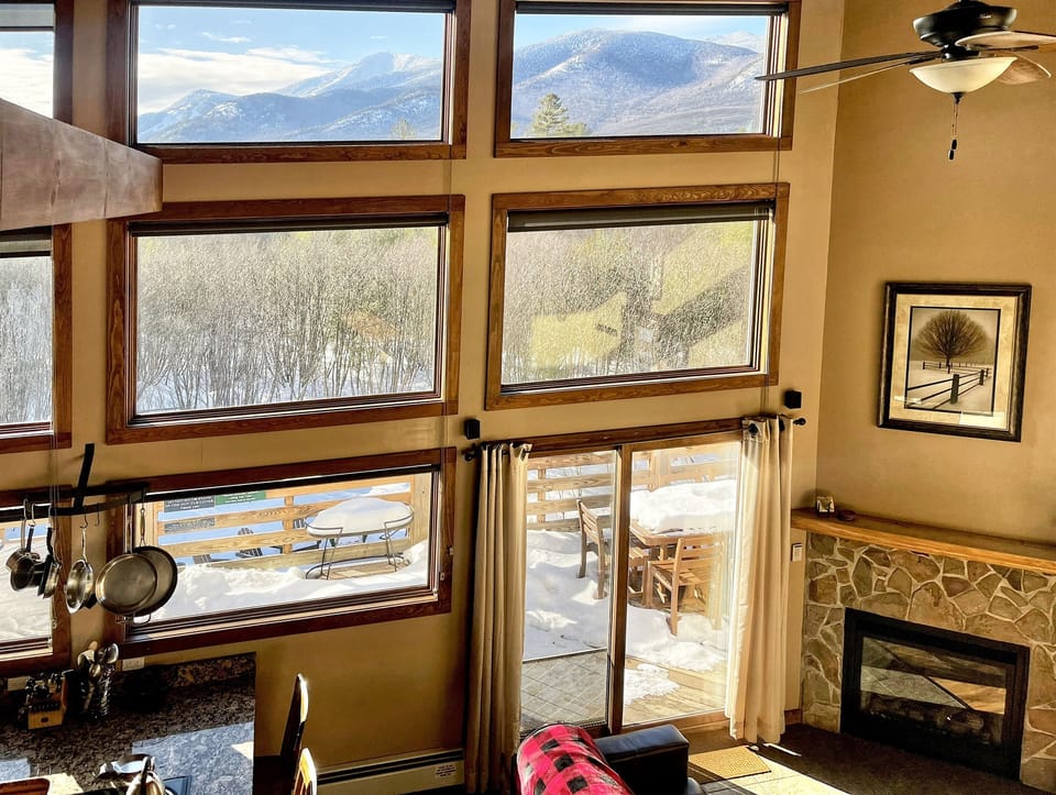 View from the top of the stairs is magnificent.