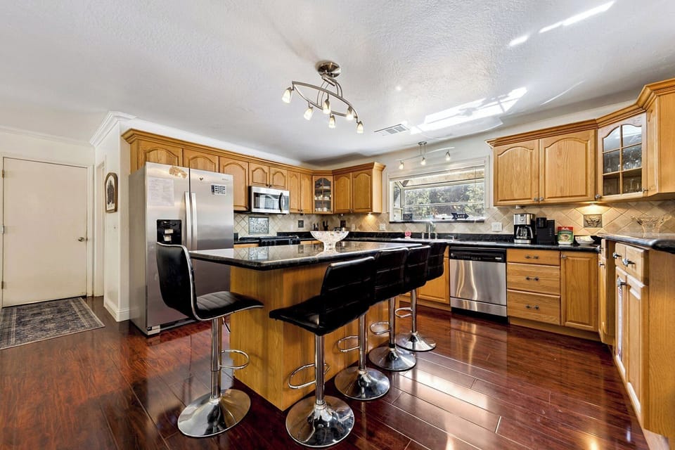 Kitchen with Counter Seating