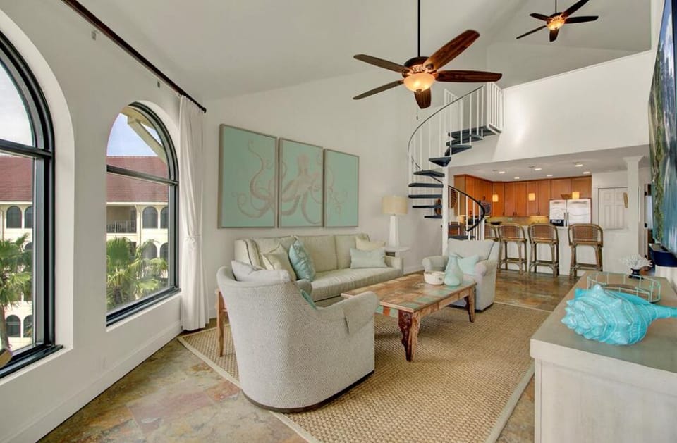 Living Area, Oceanfront.