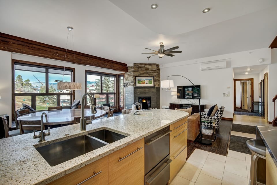 Indoors, Floor, Flooring, Sink, Kitchen
