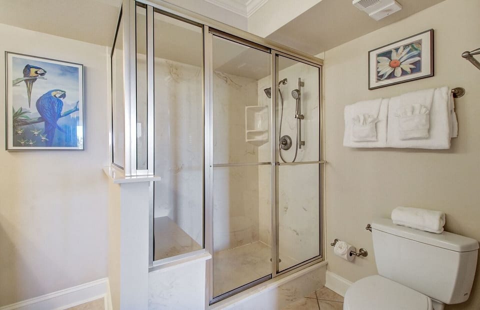 Master bathroom.