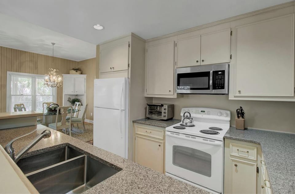 Kitchen area.