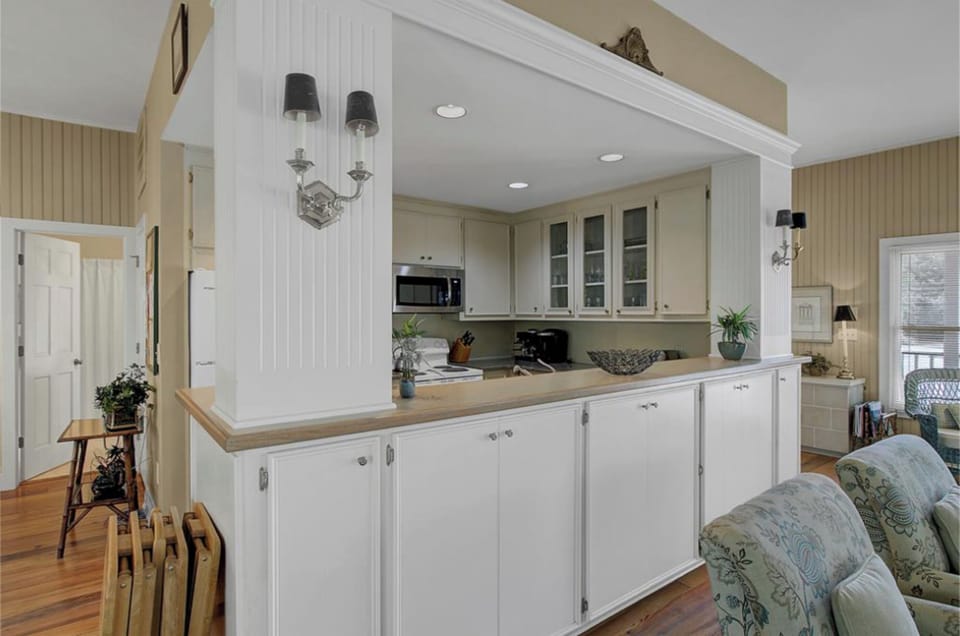 Kitchen area.