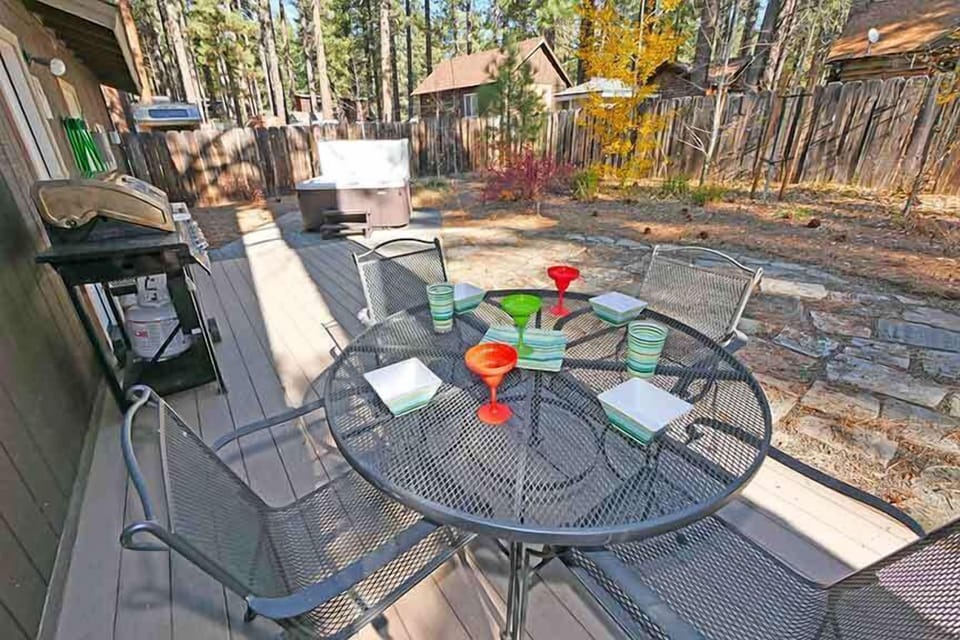 Deck with Bbq