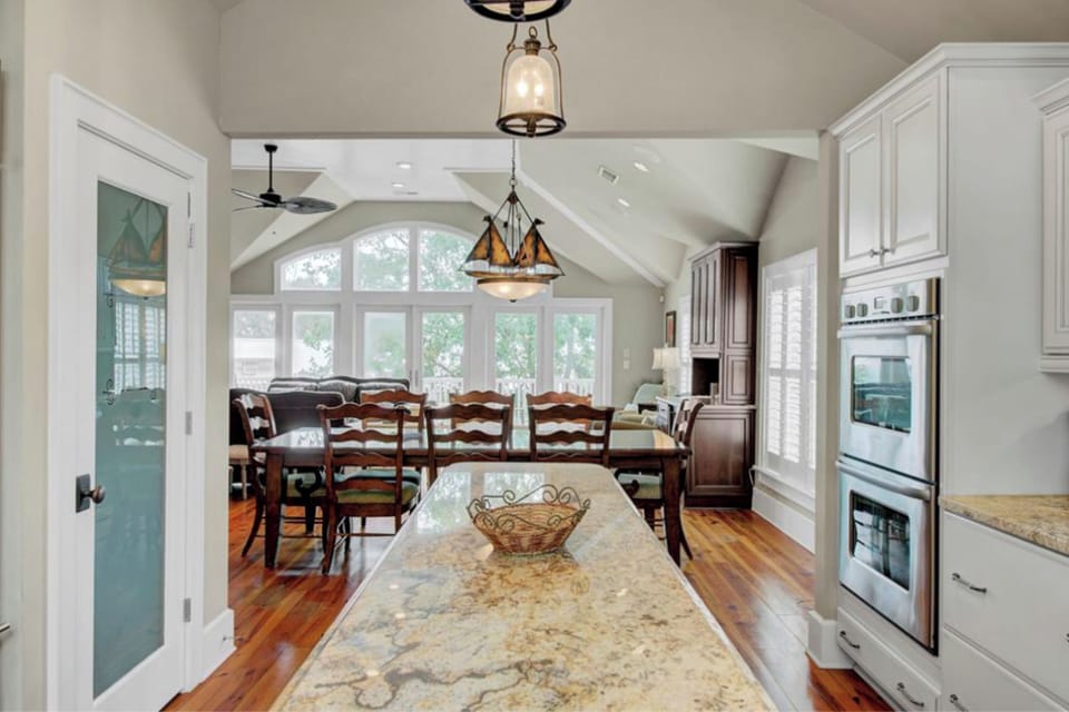 View of Living Area from Kitchen