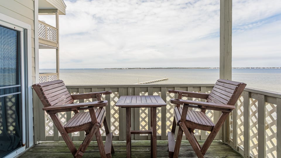 View from condo balcony