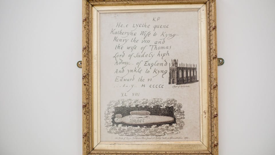 Artwork, Queens Cottage at Sudeley Castle, Bolthole Retreats