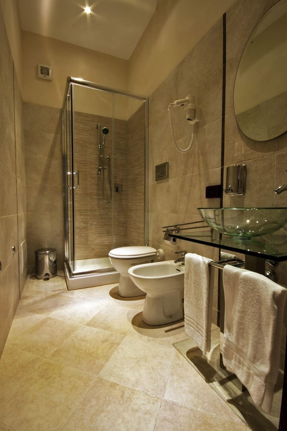Shower, hair dryer, bidet