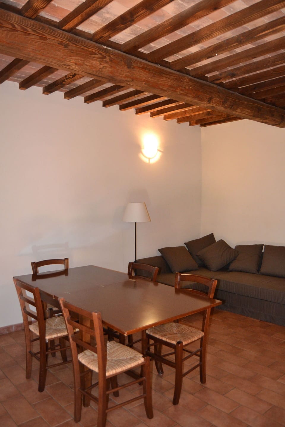 Room, Property, Building, Table, Furniture, House, Floor, Ceiling, Interior Design, Beam