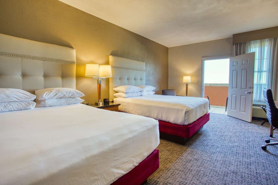 Room, 2 Queen Beds, Terrace (Terrace) | In-room safe, desk, blackout drapes, iron/ironing board