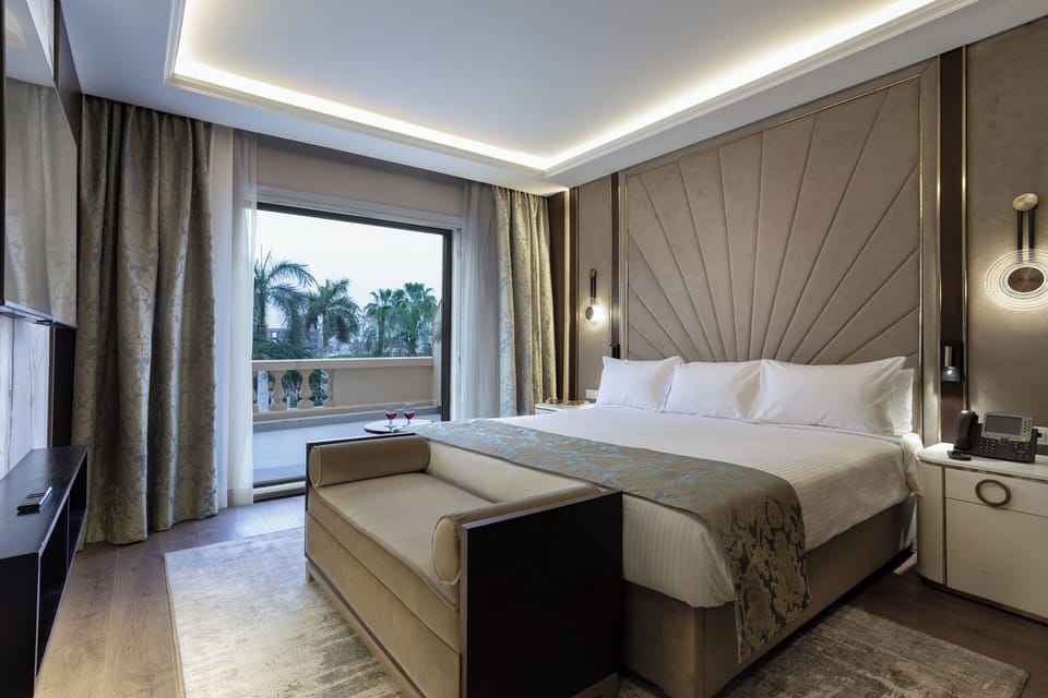 Deluxe Suite | Minibar, in-room safe, individually decorated, individually furnished