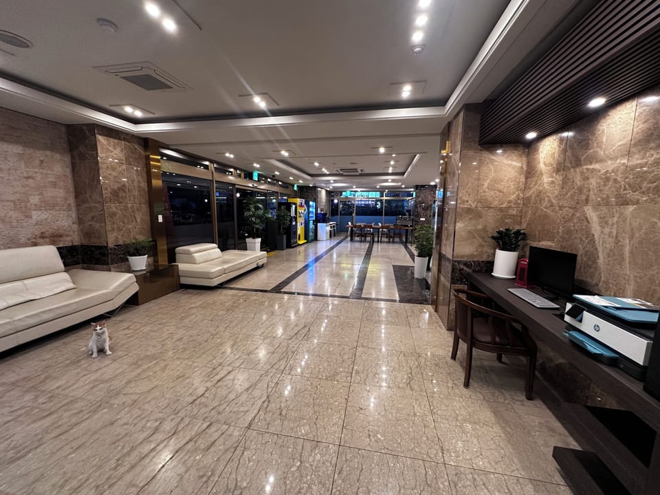 Lobby sitting area