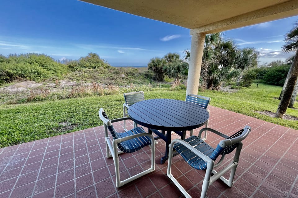 oceanfront patio