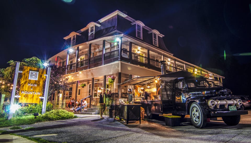 Front of property - evening/night