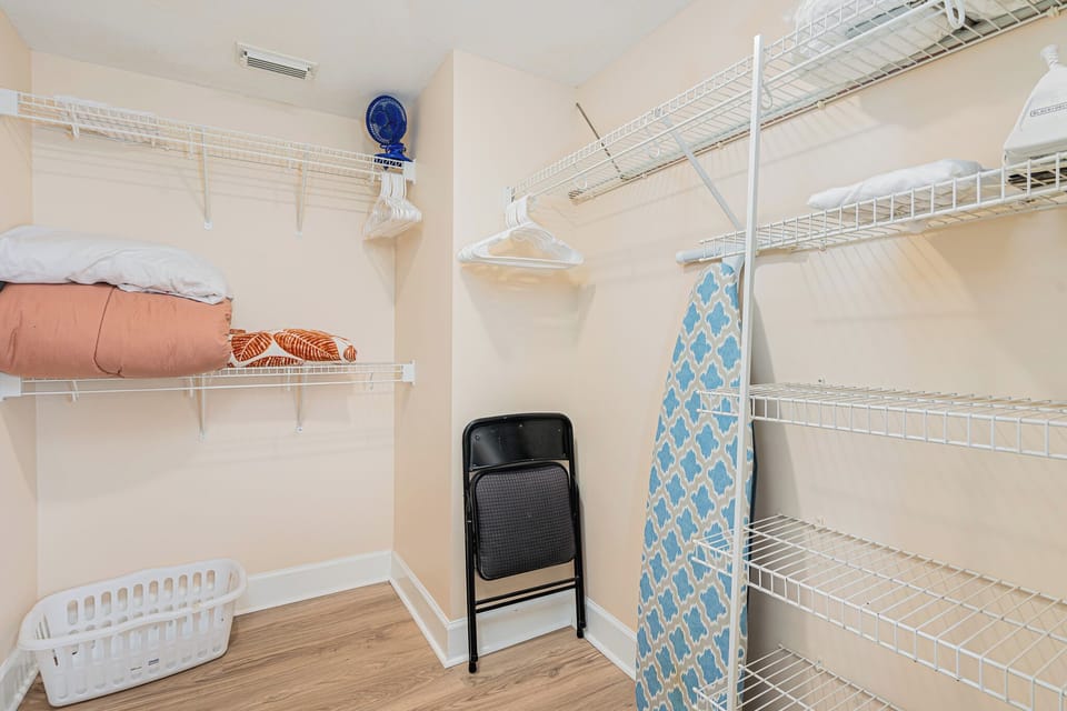 Jr. Suite spacious walk-in closet