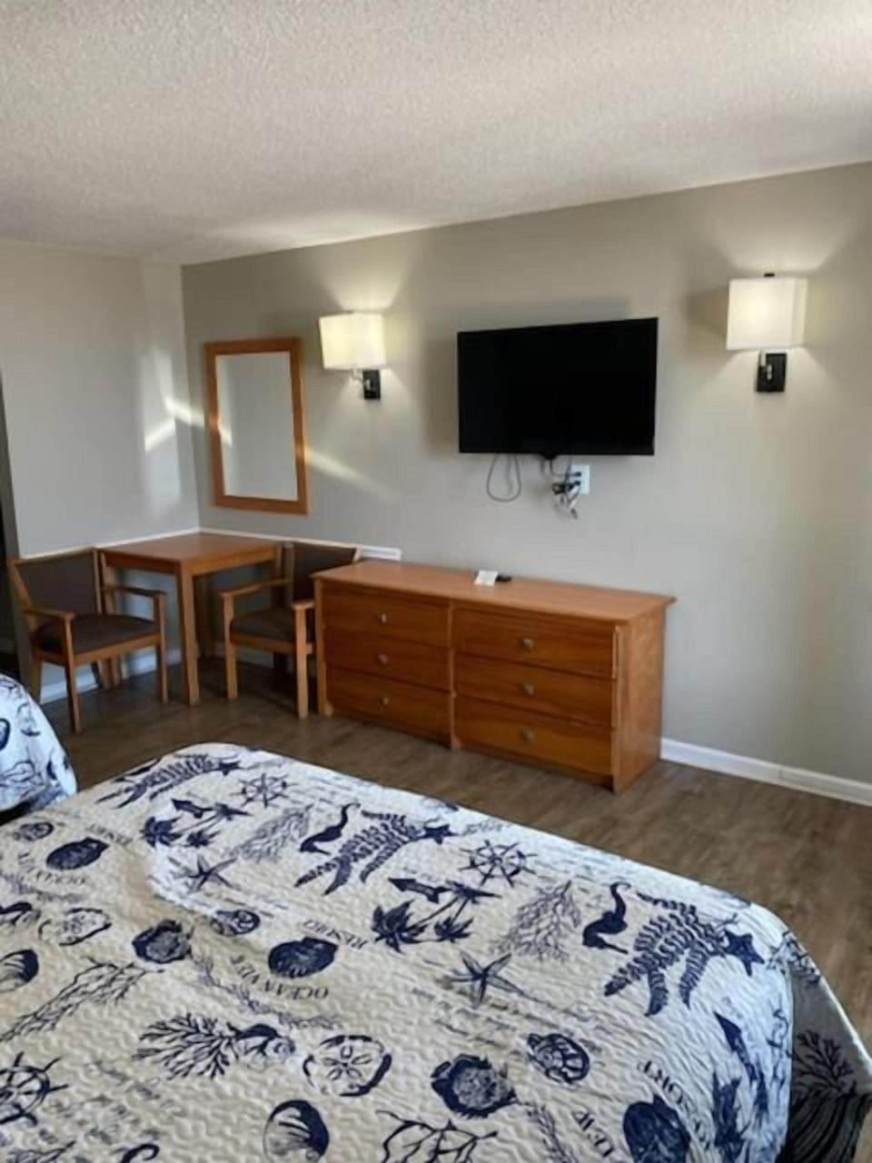 Blackout drapes, iron/ironing board, free WiFi, bed sheets