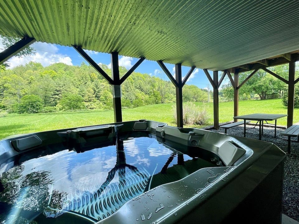 Unwind In The Hot Tub