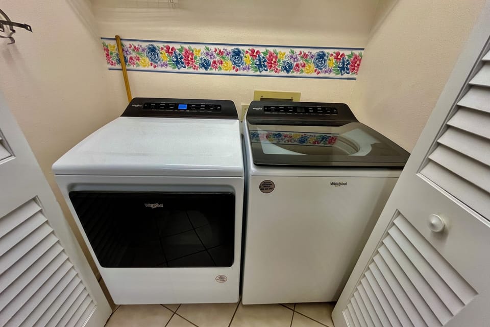 In-unit laundry