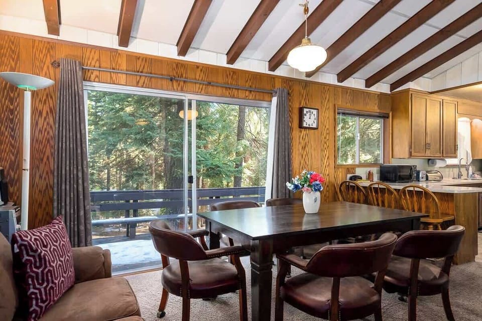 Dining Area with Access to Rear Deck