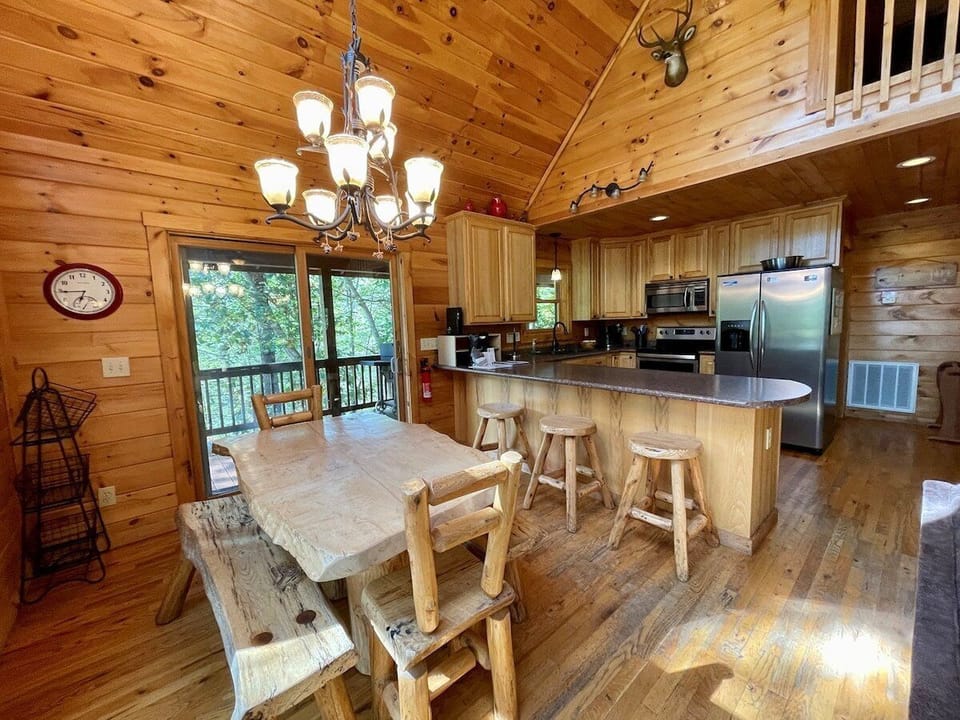 Dining Area Open to Kitchen & Living Room