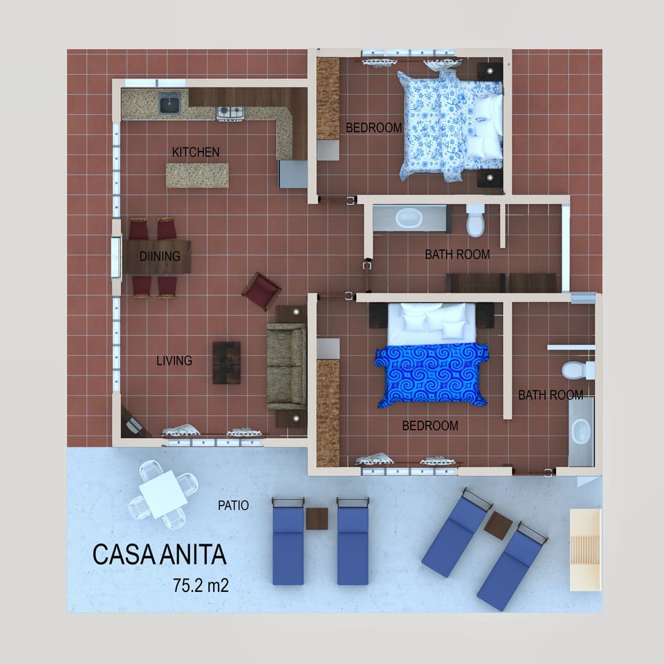 Floor Plan - Great space indoors and out, and a great location.