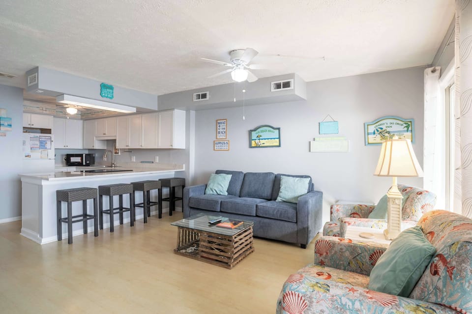 Oceanfront Living Room