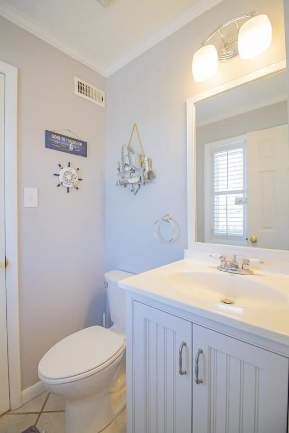 Half Bath on First Level.