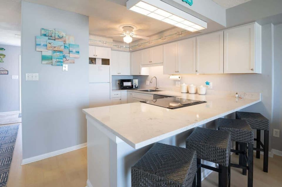 Kitchen with Quartz Countertops