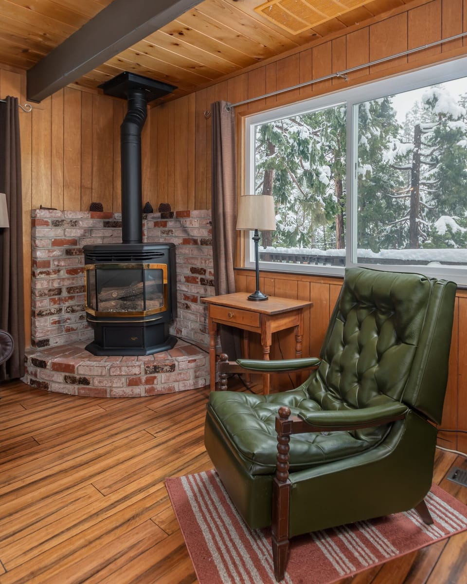 Gas Log Stove