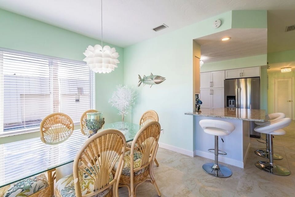 Dining room view 1