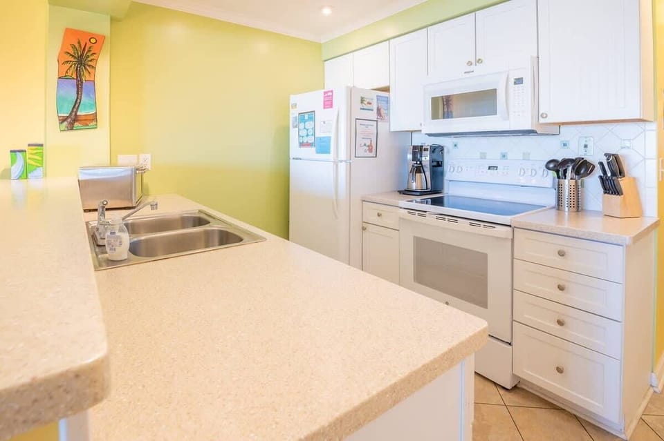 Kitchen with full size appliances