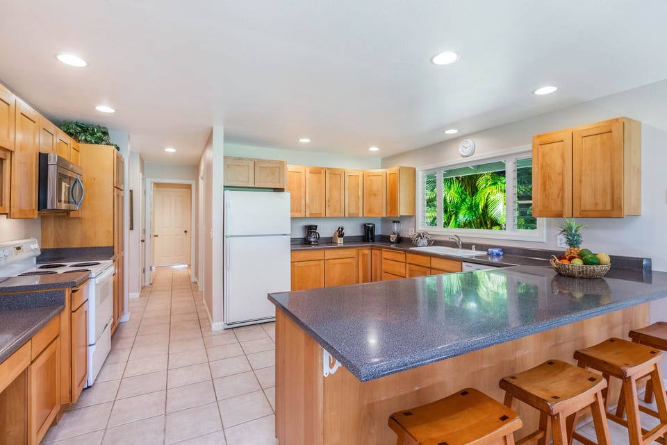 Great family kitchen fully equipped