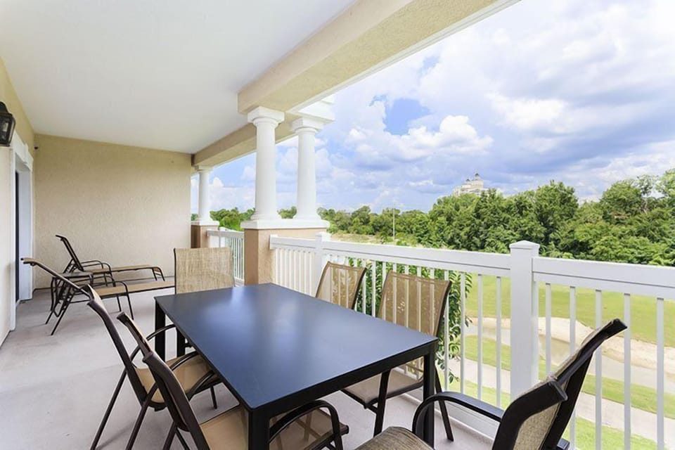 Private balcony