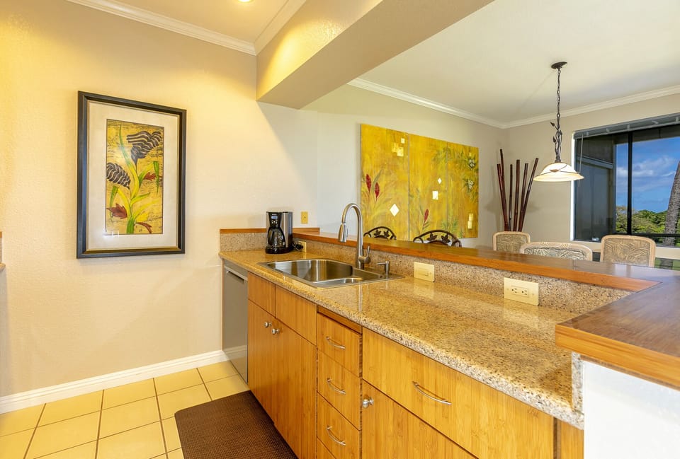 Open Updated Kitchen