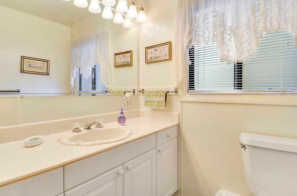 Downstairs bathroom.