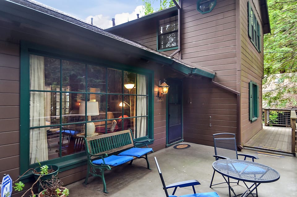 Front deck.
