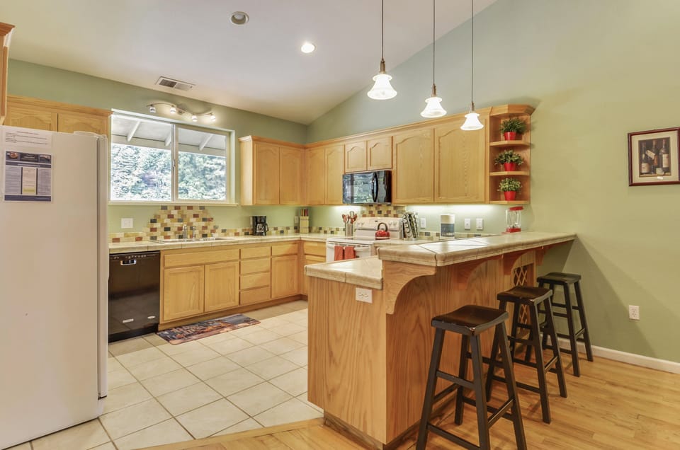 Kitchen at Culture Blend.