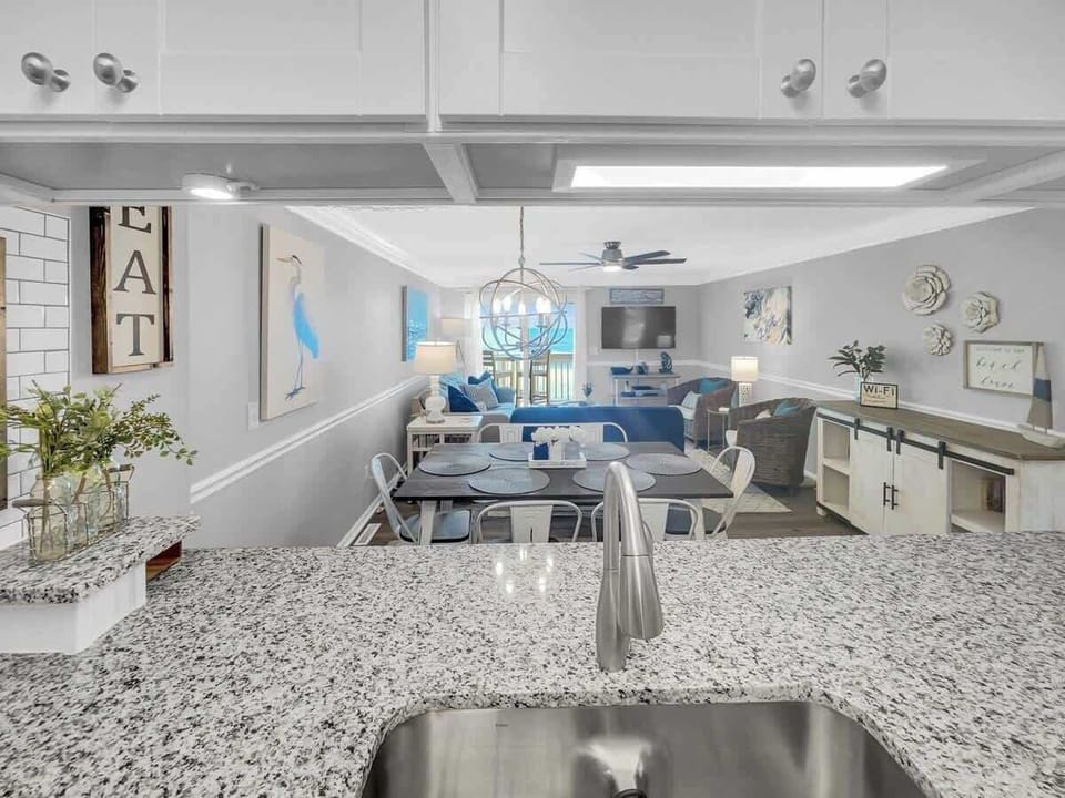 Ocean Views From The Kitchen!