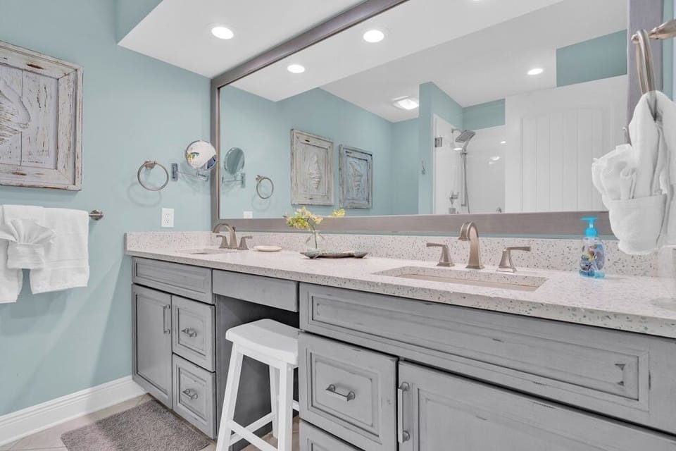 Master Bathroom view 1