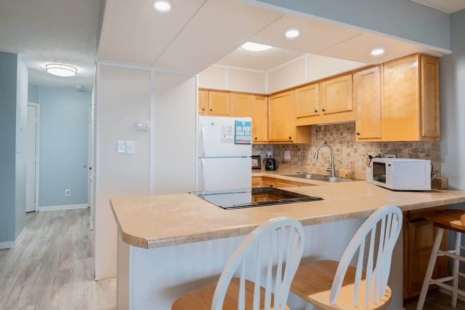 Kitchen with Counter Seating