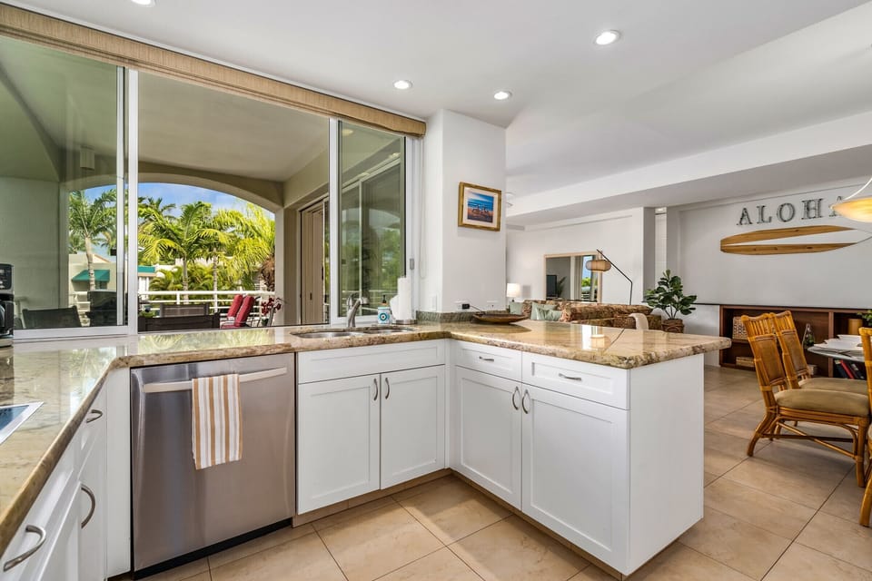 Plenty of counter space for meal prep or even a breakfast buffet