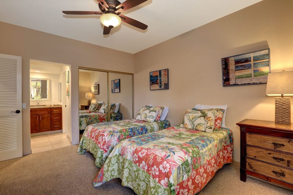 2 twin beds