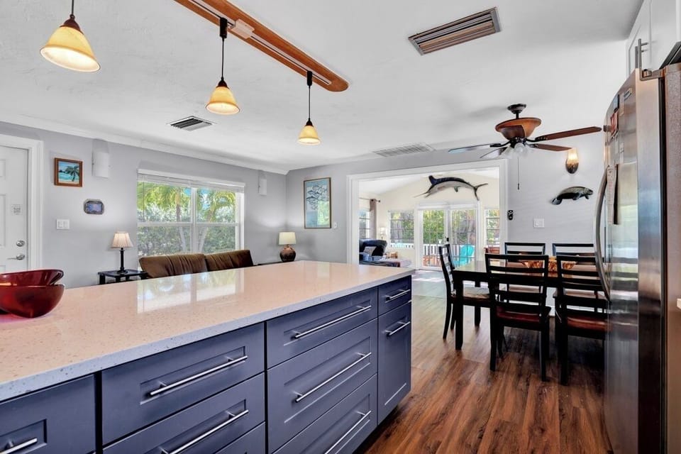 Kitchen and Dining view 1