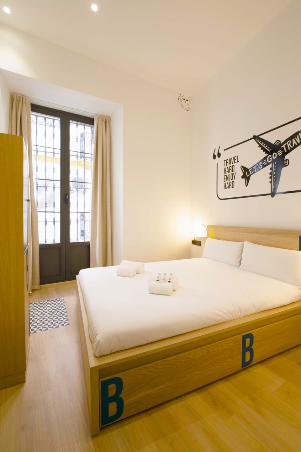 Down comforters, iron/ironing board, free WiFi, bed sheets