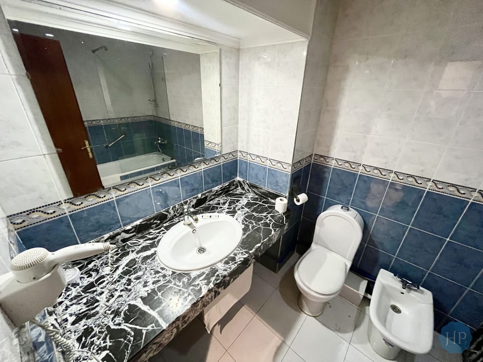 Deep soaking tub, rainfall showerhead, free toiletries, bathrobes