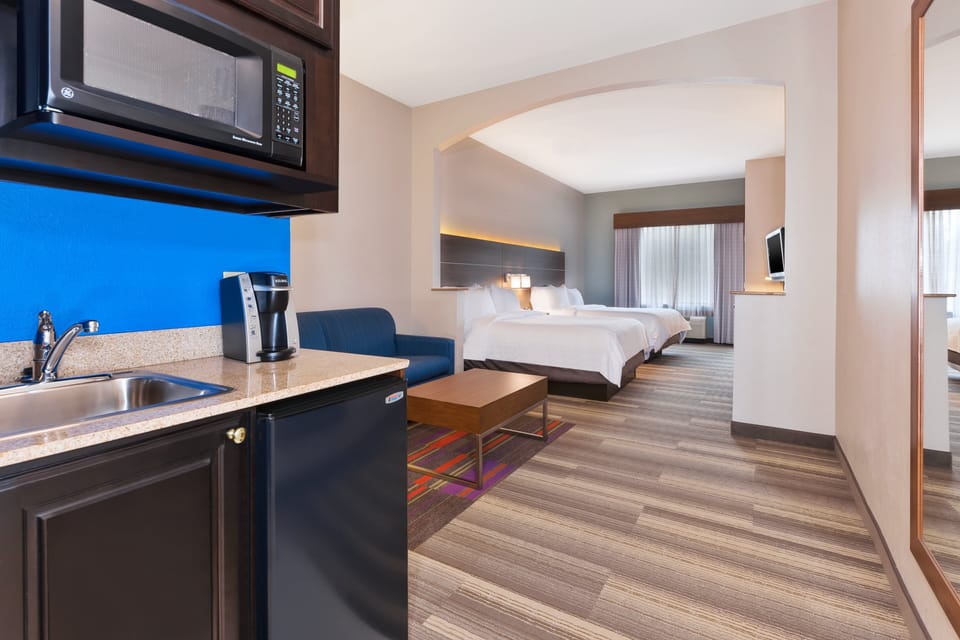 Suite, Multiple Beds | In-room safe, desk, blackout drapes, iron/ironing board