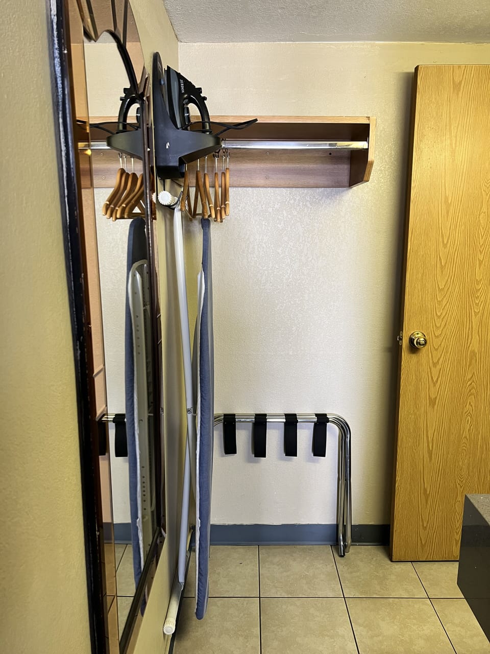 Desk, iron/ironing board, free WiFi